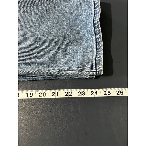 High-Rise Straight Leg Blue Denim Jeans Size 12 Style & Co - Picture 8 of 10